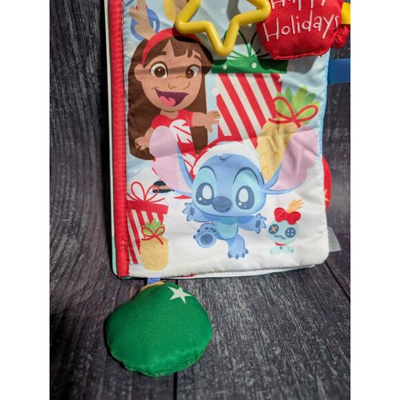 Disney Baby - Stitch On-The-Go Soft Book - Nursery Soft Book - Christmas Holiday - Picture 3 of 5